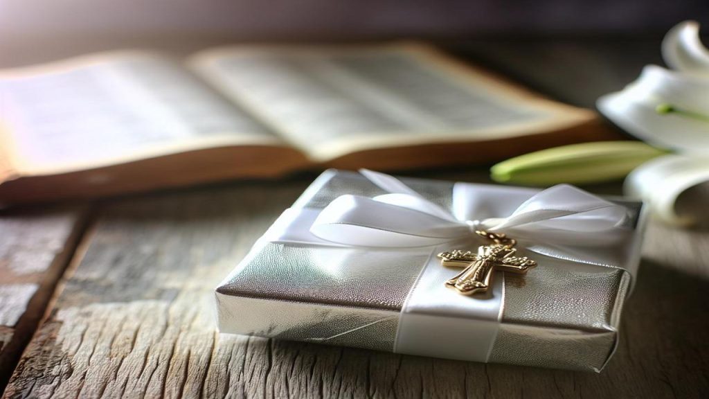 Podziękowania dla chrzestnych na komunię